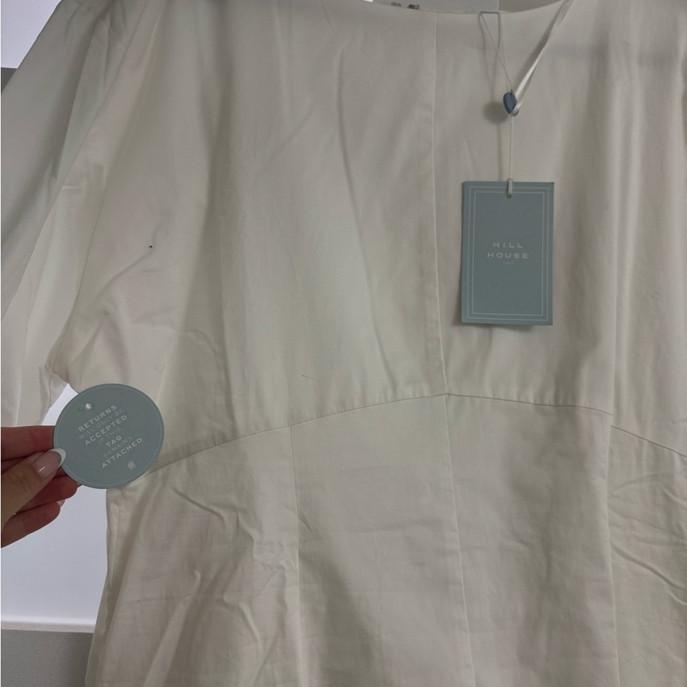 Hill House White Mini Dress - Picture 2 of 3